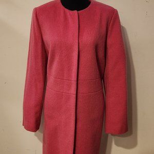 BODEN HOT PINK LT WEIGHT COAT, SZ 12